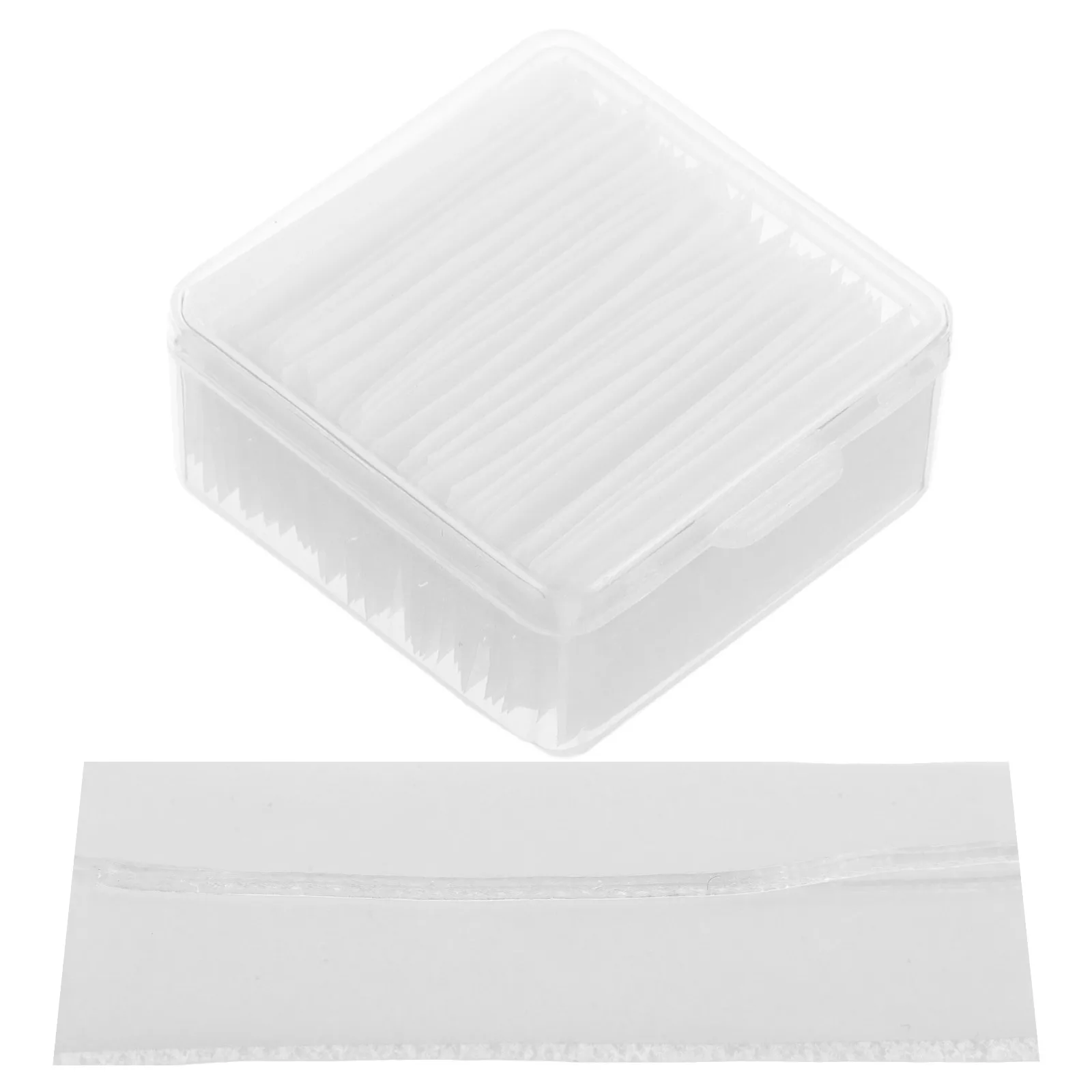 

40pcs False Eyelashes Self Adhesive Strips Black Glue Liner Soft Lash Extensions Tape Comfortable All Day Long Lasting Secure