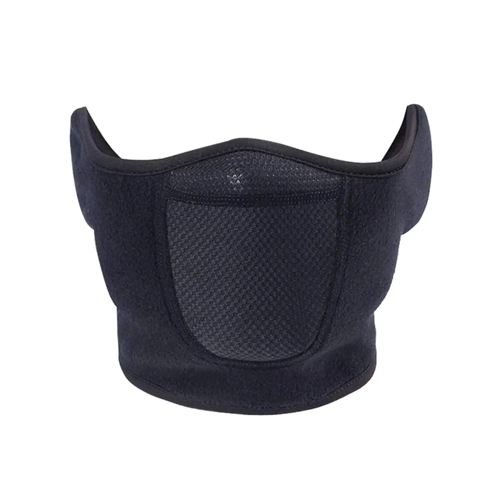 Esportes ao ar livre meia máscara facial térmica respirável aquecedor de ouvido para homens mulheres ciclismo esqui patinação