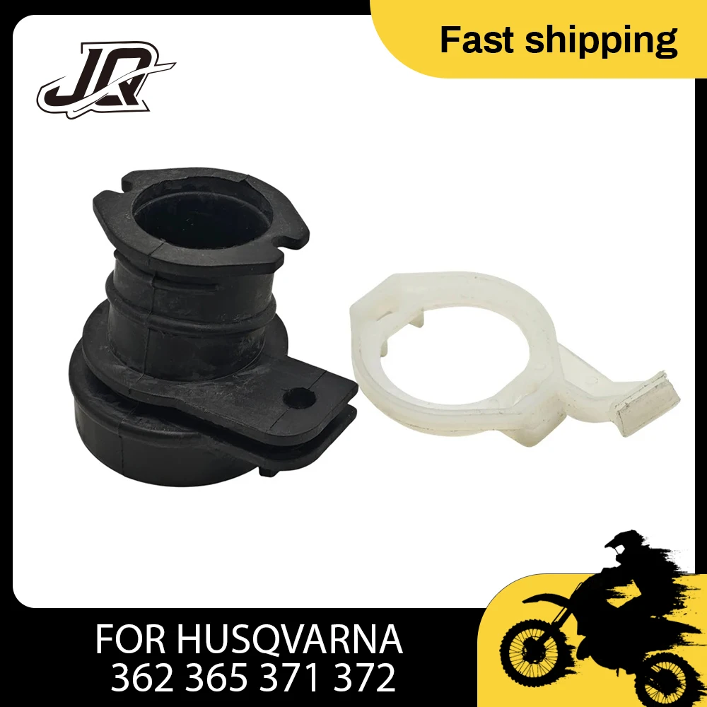 

For HUSQVARNA 362 365 371 372 XP 372XP Chainsaw Parts Intake Inlet Manifold Boot w/Support Clamp