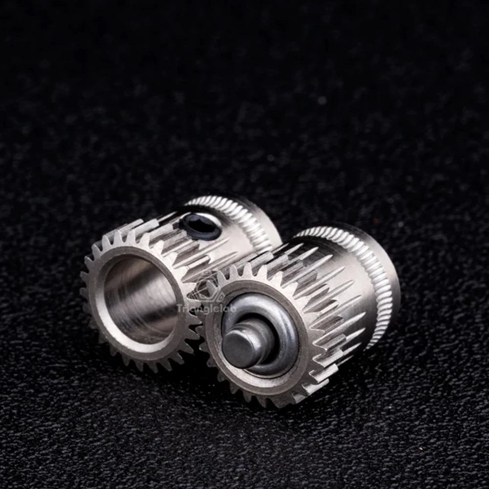 Trianglelab inner diameter 8 mm Drivegear kit dual drive gear extruder kit for Prusa i3 Bowden Extruder Orbiter Extruder 1.75MM