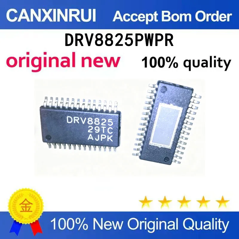 (5-100 PCS) New stock DRV8825 DRV8825PWPR double-sided feet