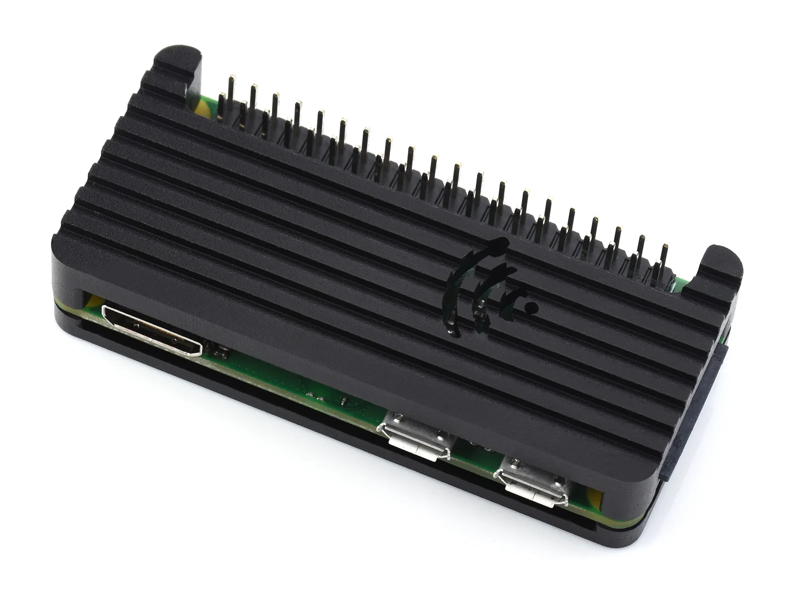 Waveshare Aluminum Alloy Protection Case For Raspberry Pi Zero Series,Compatible With Raspberry Pi Zero / Zero 2 W Series Boards