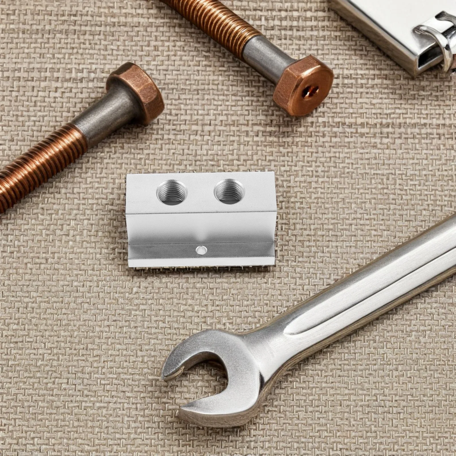 T-Type Air Distribution Block Multi-Channel Pneumatic Manifold for Gas Flow Junction Compact Design Easy Installation Flow