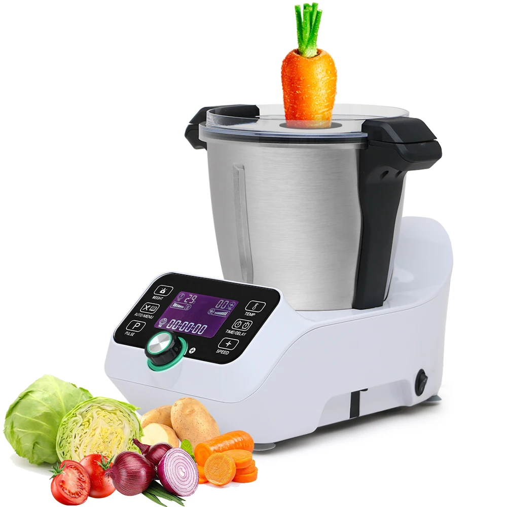 Multifunctional Smart Wifi App Electric Food Processor Automatic Food Cooking Machine Auto Cooking Machine Thermomixer