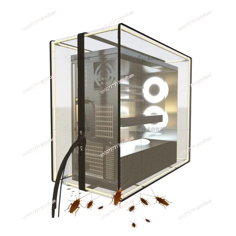Computer Host Dust Cover Cockroach Proof Cat Hair Dog Hair Breathable Heat Dissipation Full Package Protective Cover