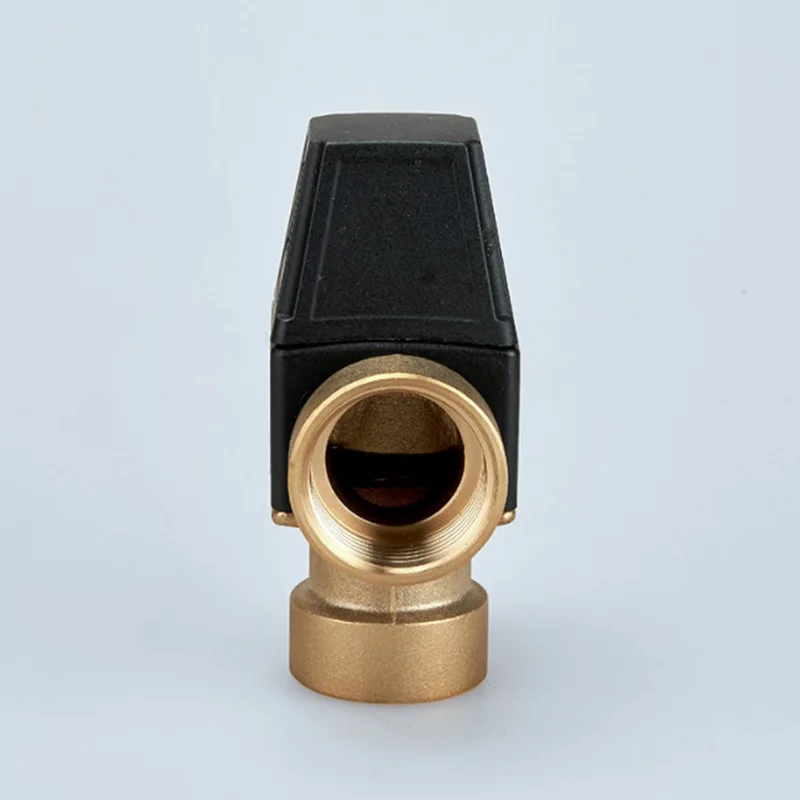 صمام خلط ثرموستاتي نحاسي، صمام ترموستاتي لسخان المياه بالطاقة الشمسية، صمام خلط تسخين الأرضية #4