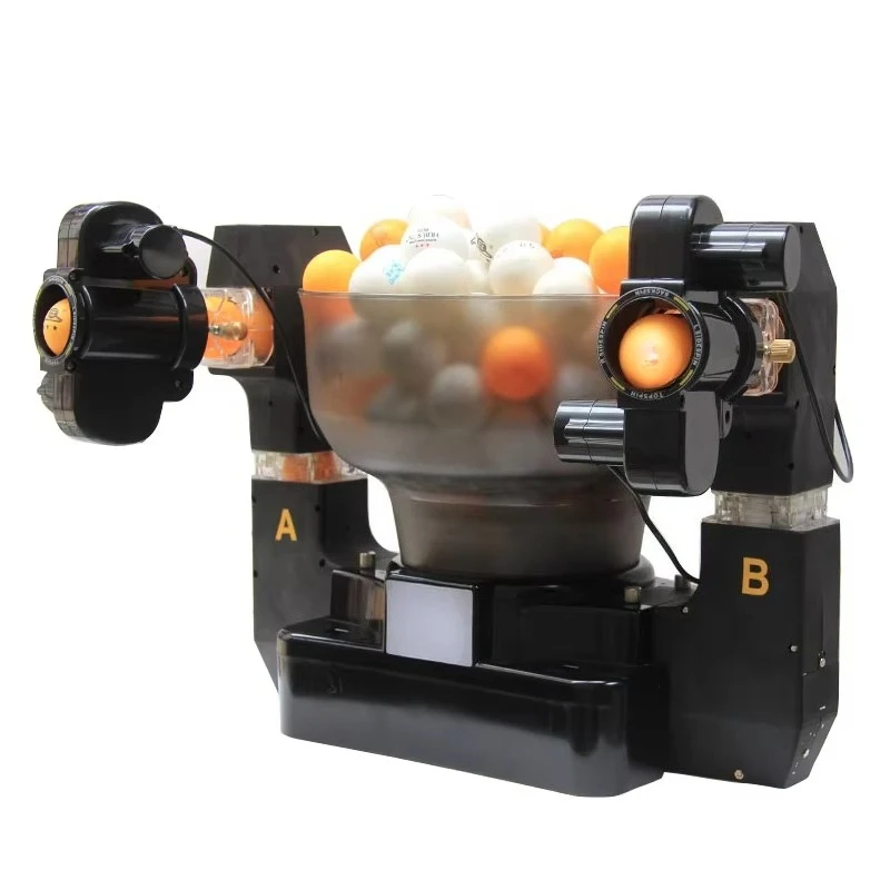 HUIPANG S1001 Automatic Table Tennis Serve Robot Two Service Heads.Two Exits.Ping Pong Robot