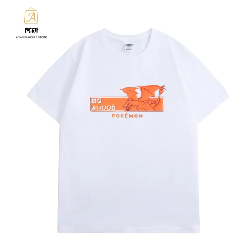 nova-camiseta-co-branded-pok-E-mon-para-picachu-manga-curta-roupas-para-criancas-e-familia