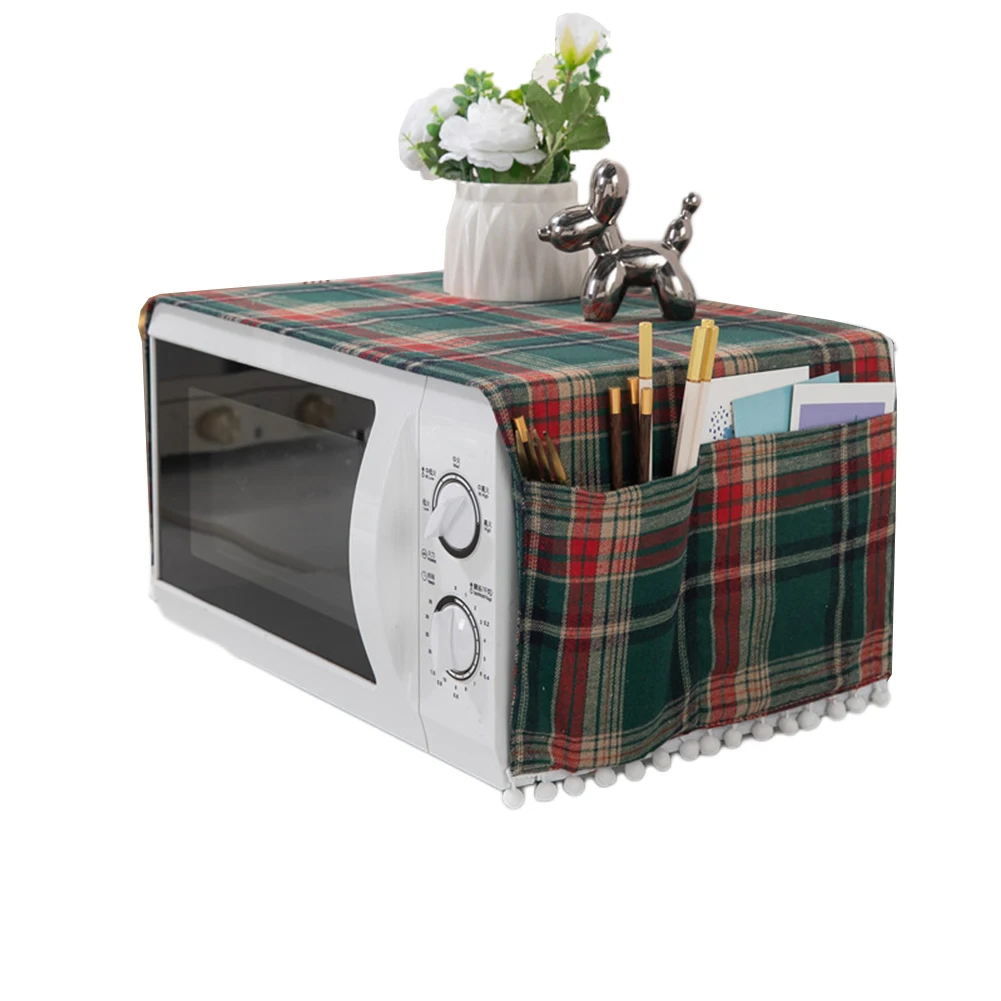 ฝาครอบกันฝุ่นไมโครเวฟคริสต์มาส: บล็อกฝุ่นและป้องกันน้ํากระเด็น