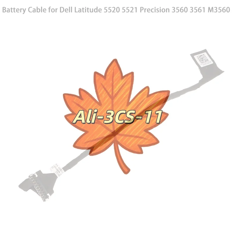 

1 шт. новый кабель для подключения аккумулятора для ноутбуков Dell Latitude 5520 5521 Precision3560 3561, соединительная лента для аккумулятора