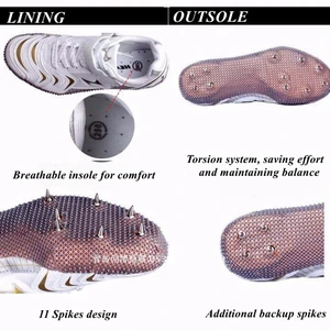 سباقات المضمار والميدان الأحداث العدو السريع حذاء رياضي نساء محترفات الرجال كعب عال كعب طويل ثلاثي الكعب أحذية تدريب رياضية أفضل 10 صفقات مبيعات Pirapora Jump - رقم 6