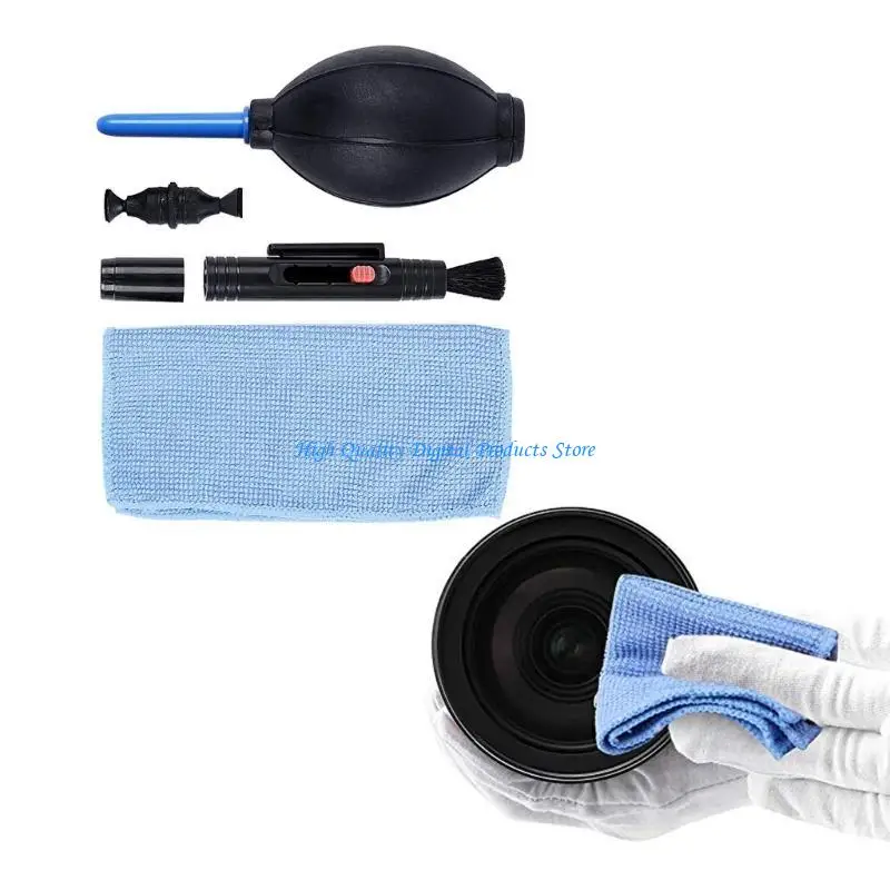 U2JE 카메라 청소 키트 먼지 청소기 브러시, 공기 송풍기 및 천