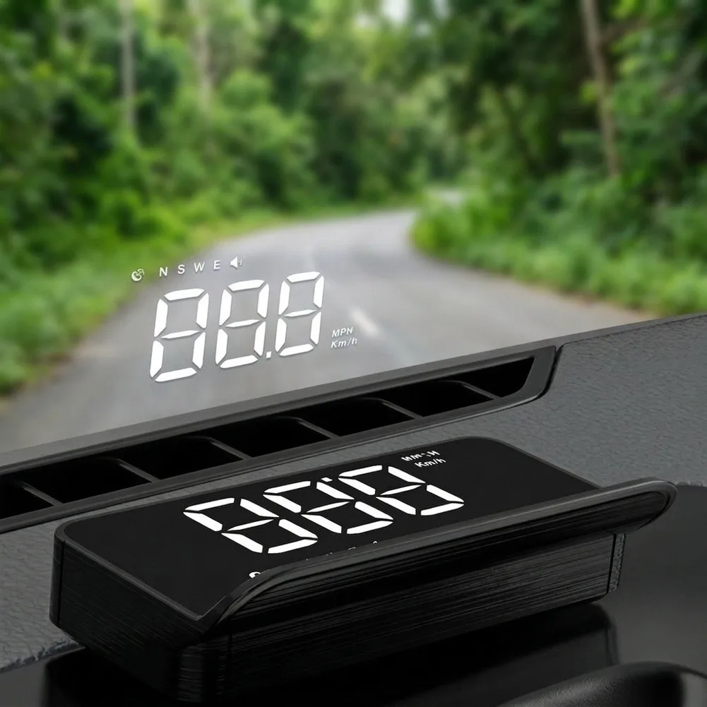 For Car Head Up Display M1 with for gps Data Projection Showing Speed and Driving Direction Compatible with Various Models