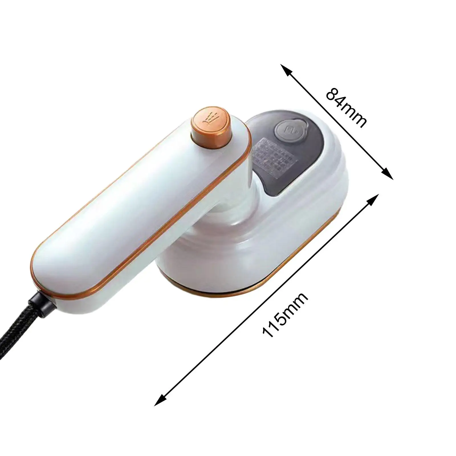 Corded Micro Steamer Iron Folding Handle 50ml Water Tank Sharp Corner Design for Baby Clothes Compact Hand Held Ironing Machine Corded Micro Steamer Iron Folding Handle 50ml Water Tank Sharp Corner Design for Baby Clothes Compact Hand Held Ironing Machine