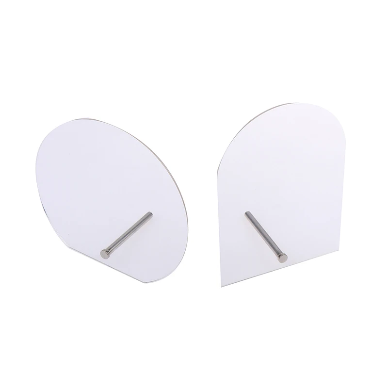 Irregular Acrylic Transparent Matte Manicure Tool False Nails Holder Showing Stand Color Card Nail Art Display Board