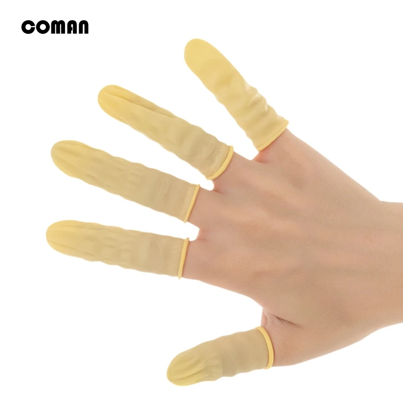 Disposable latex finger cots Printed circuit boards anti-static sensitive industries thickened wear-resistant finger covers