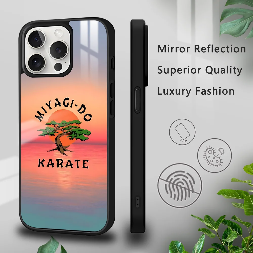 Movie Cool kung fu Karate boys Phone Case For iPhone 16 15 14 13 12 11 Pro Xs Max Mini Plus Celulares Hard Funda