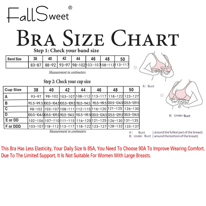 FallSweet Měkká bavlněná podprsenka bez kostic s push-up kosticemi pro ženy, bezešvá pohodlná braletka bez kostic - náhled 6