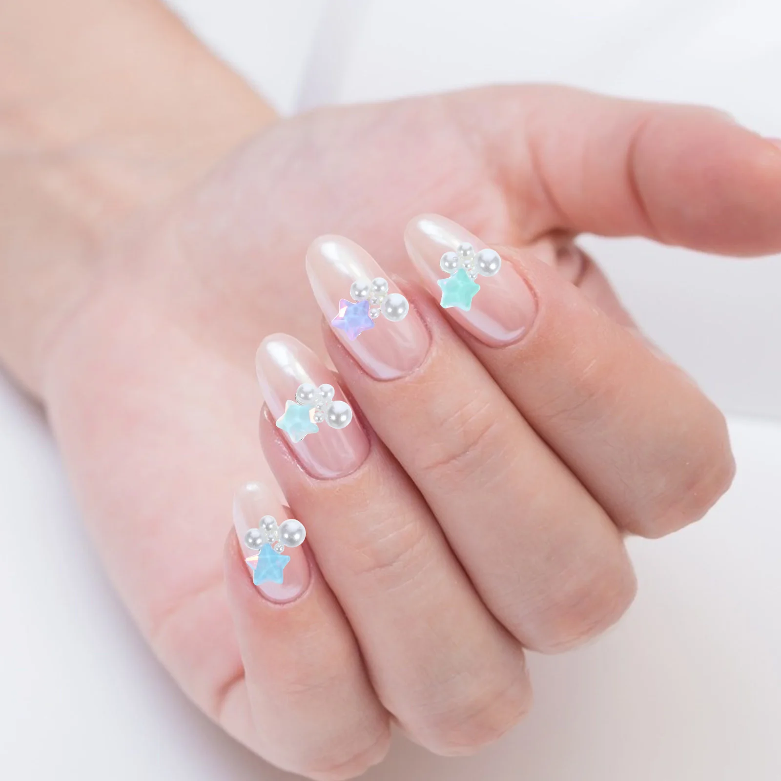 

30pcs Pearl Manicure Ornaments Small Gems Gems For Women Manicure Decorations Diy Nail Art Supplies Nail Ornaments