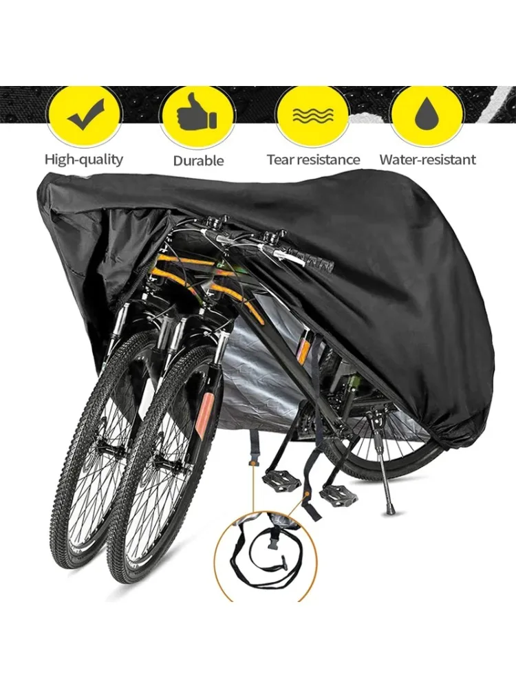 AliExpress HUIJING Large size Waterproof cycle Cover Outdoor cycle Rain Clothing Protector Dust Sunshade Motorbike Cover UV Gear Protective Gear