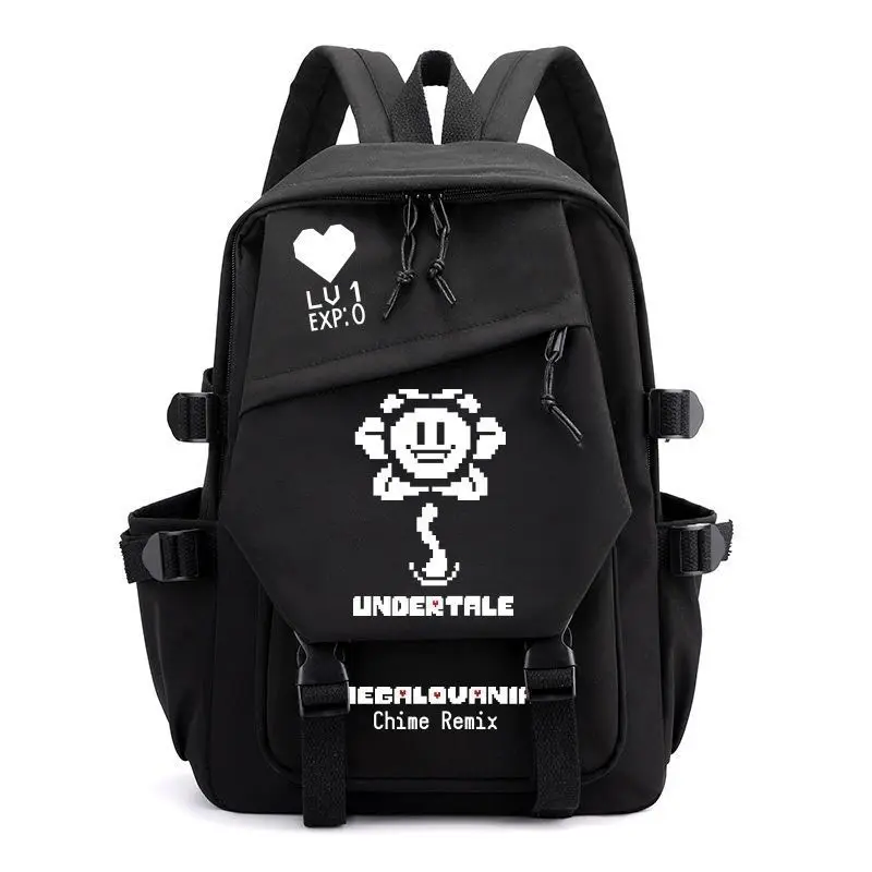 Anime Undertale Sans Skull Backpack Teenagers Schoolbag Students Book Bag Pocket Backpacks For Girls Boys