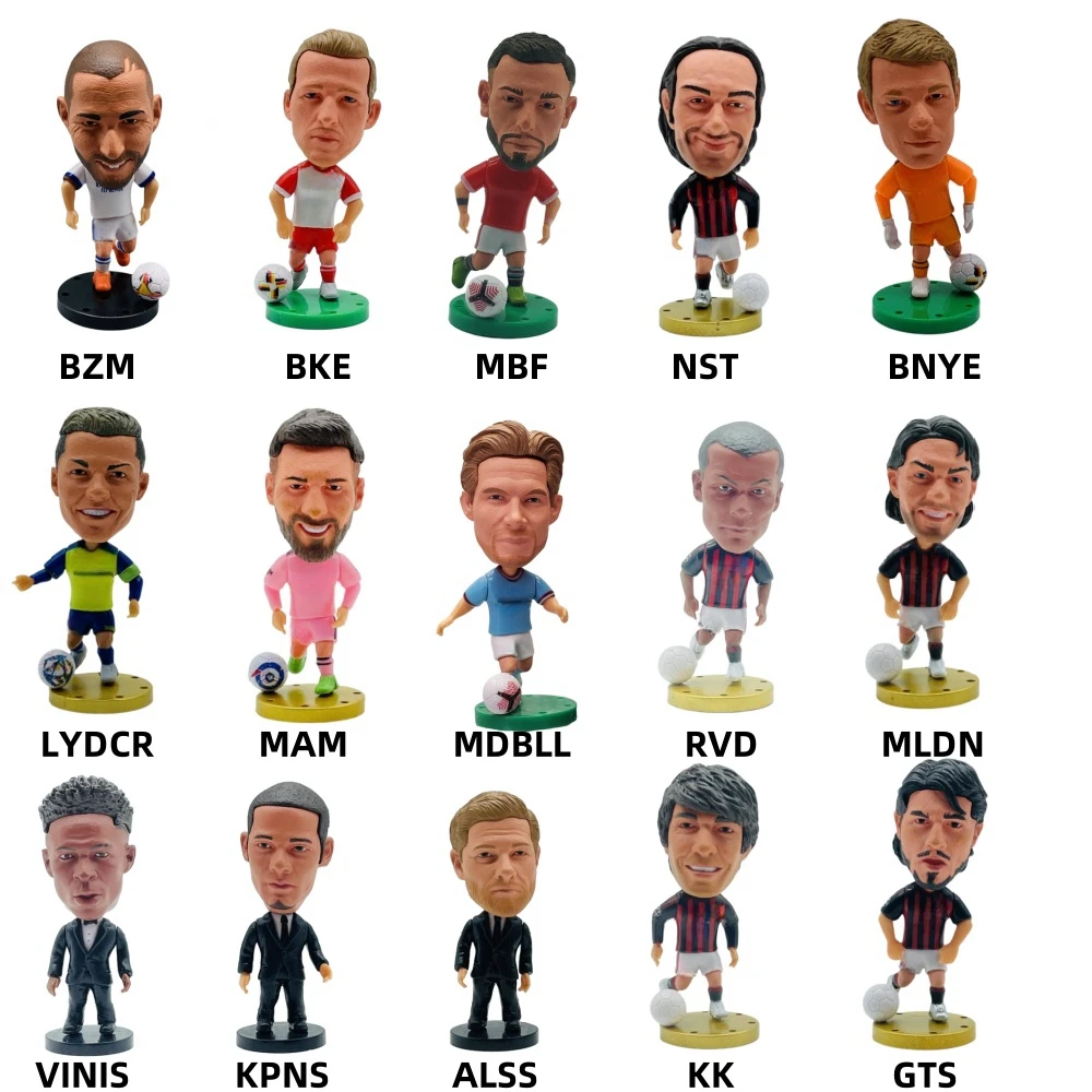 soccerJunky soccerwe フィギュアセット 2026 Soccerwe Soccer Action Figurines Collectible Dolls for Fans