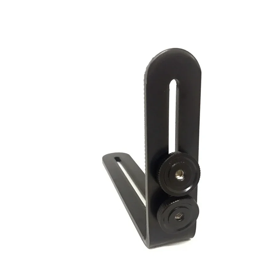 واحد L على شكل فلاش قوس مع 1/4 "المسمار ، صور استوديو ضوء ، LED فلاش حامل لكانون ، نيكون ، SLR LED