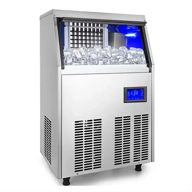 Commercial Ice Maker/ 155 Lb (70 Kg) Ice Machine/ Ice Cube Making Machine for Restaurants,Bars,Homes