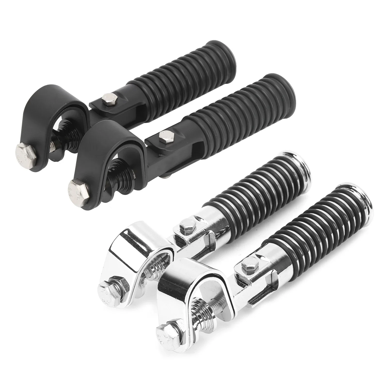 

2Pcs Universal Motorcycle Gear Shift Shifter Lever Foot Pad Pedal Start Foot Pegs Pad Moto Accessories For 26mm-31mm Guard Rod
