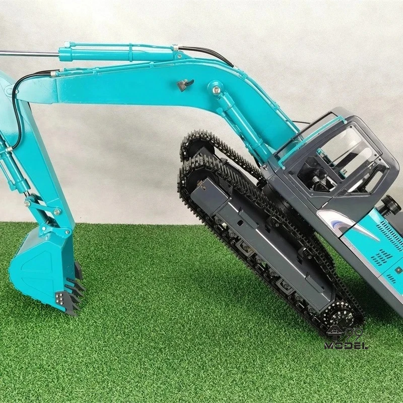 350 Hydraulic RC Excavator Metal Model 1/14 Tracked Excavator Construction Machinery RTR Version Remote Control Truck Model Toy