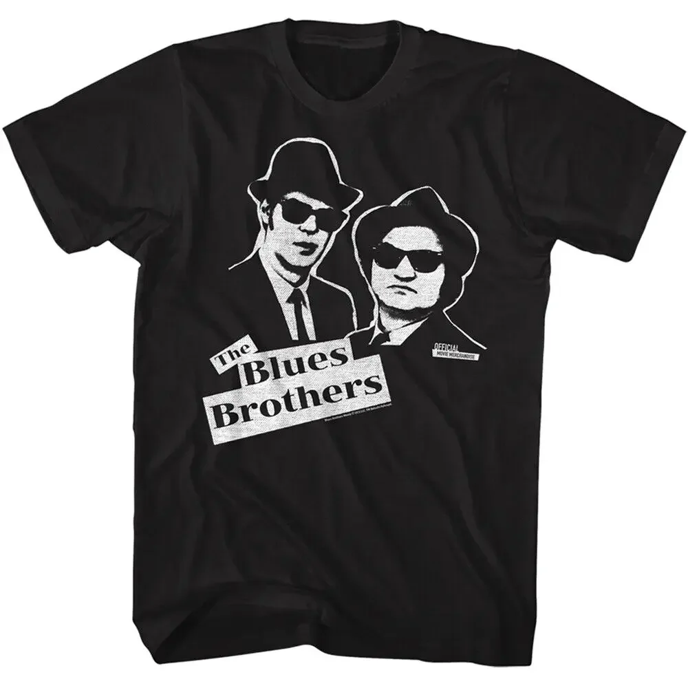 

The Blues Brothers Movie Elwood & Jake Drawing Men's T Shirt