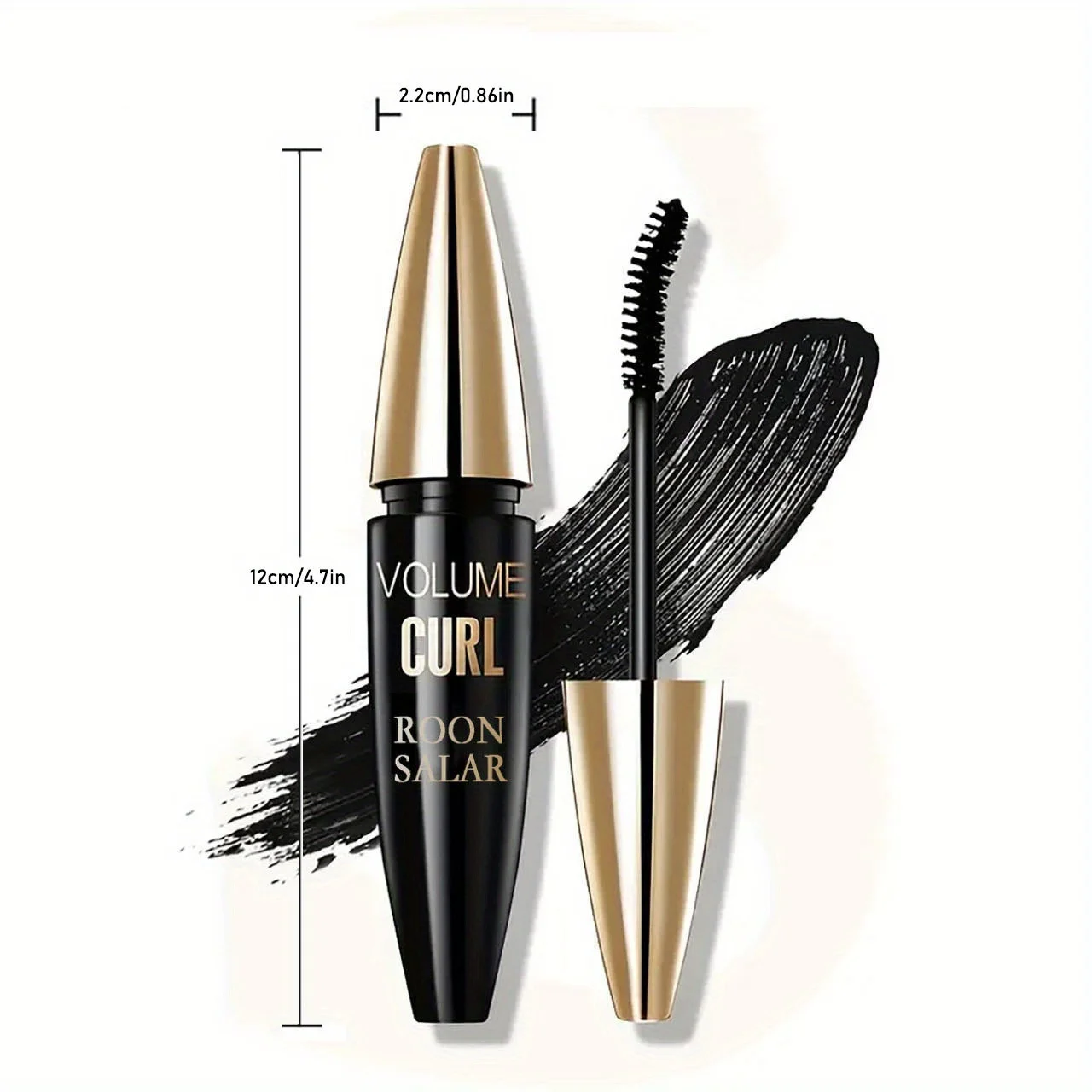 Eyelashes Lengthening 4D Mascara - Lengthening, Thickening, Waterproof, Sweat-Resistant, Silky Lash,Non-Smudging, Easy to Remove