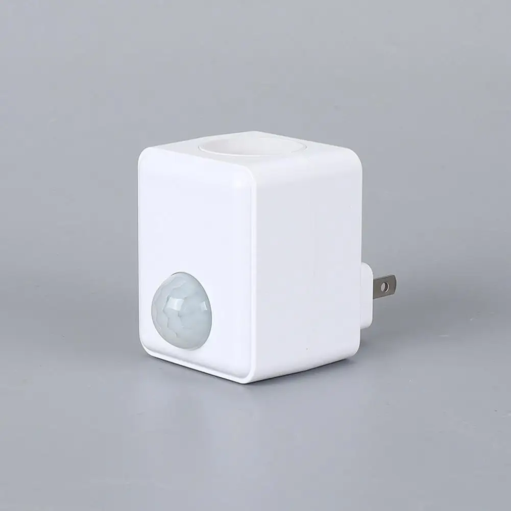 

AC110-240V E27 Smart LED Light Switch Light Holder Converter Base Socket Light Light Corridor Base Lamp Bulb Round Bulb Ada L2H8