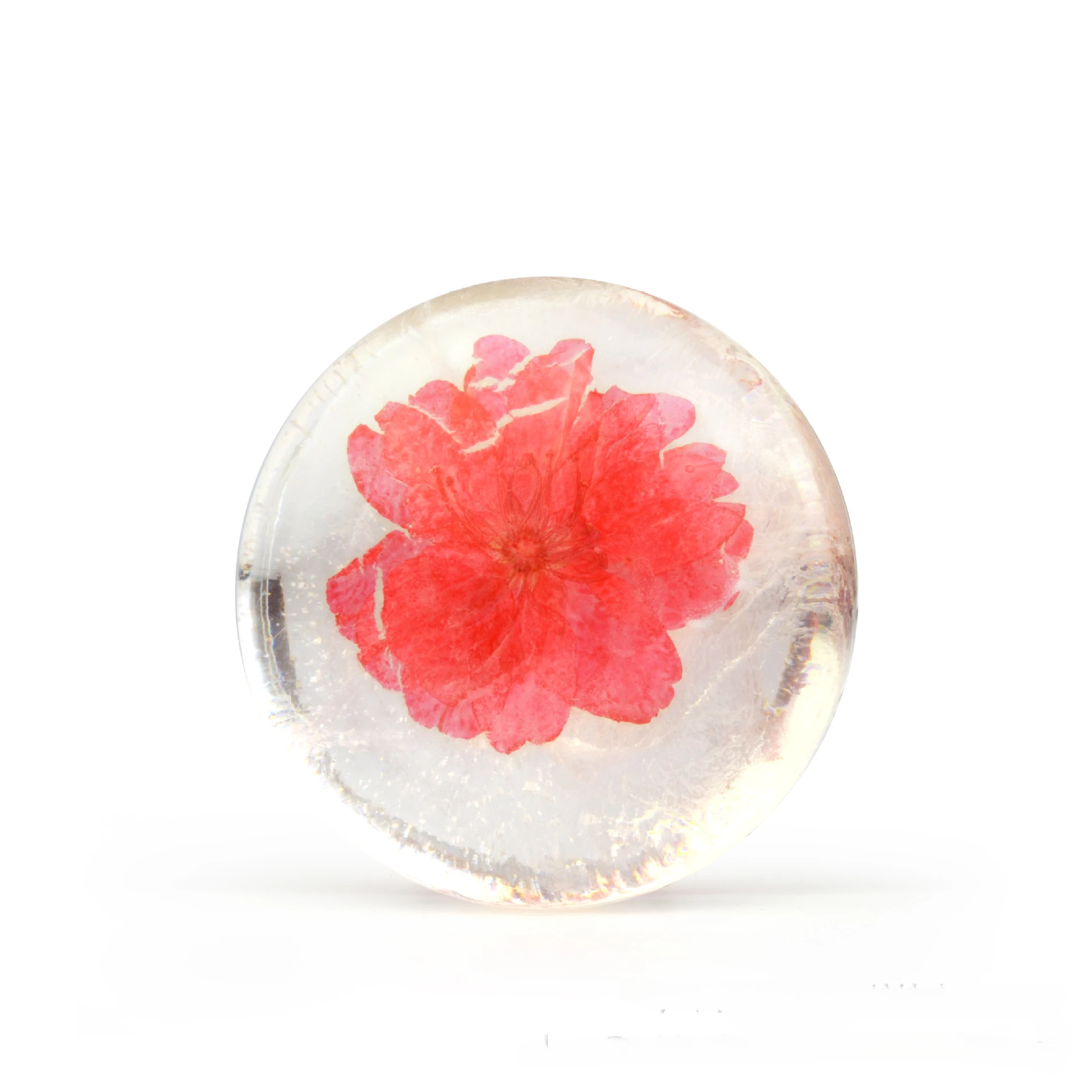 Amino Acid Handmade Soap Amino Soap Transparent Real Flower in It Soap Bar Creative Remove Acne Bath Sabun