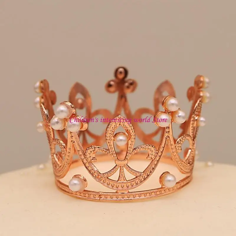 

Mini Crown Baby Photography Props Шляпа Тиара повязка на голову фотостодио украшения 425f