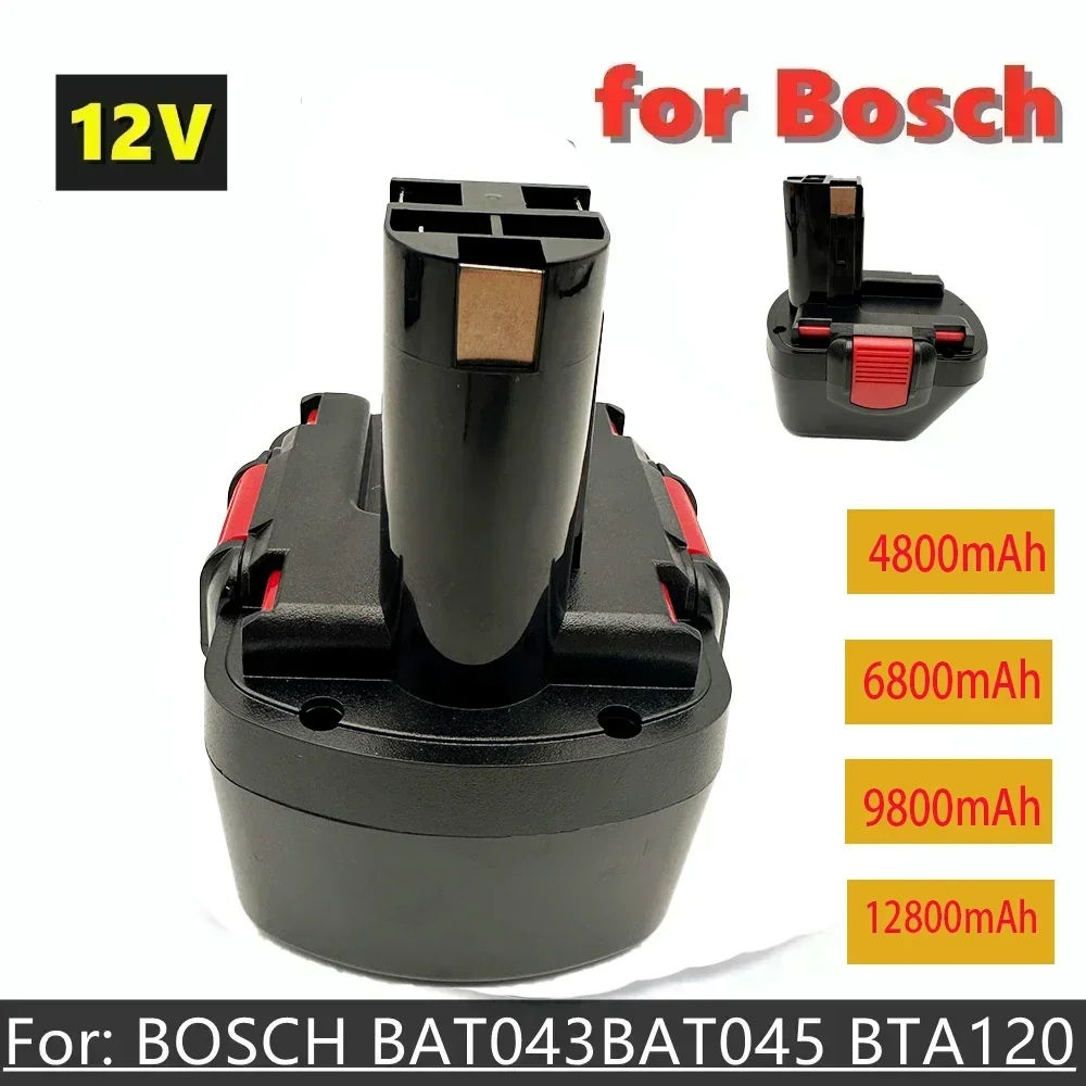 12V 12800mAh For Bosch  PSR rechargeable battery  AHS GSB GSR 12VE-2BAT043BAT045BAT046BAT049BAT120BAT139