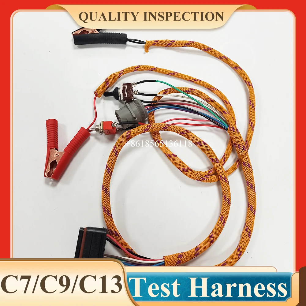 E345B C7 C9 C13 Series Engine Start Throttle Detection Test Harness for Caterpillar Machine