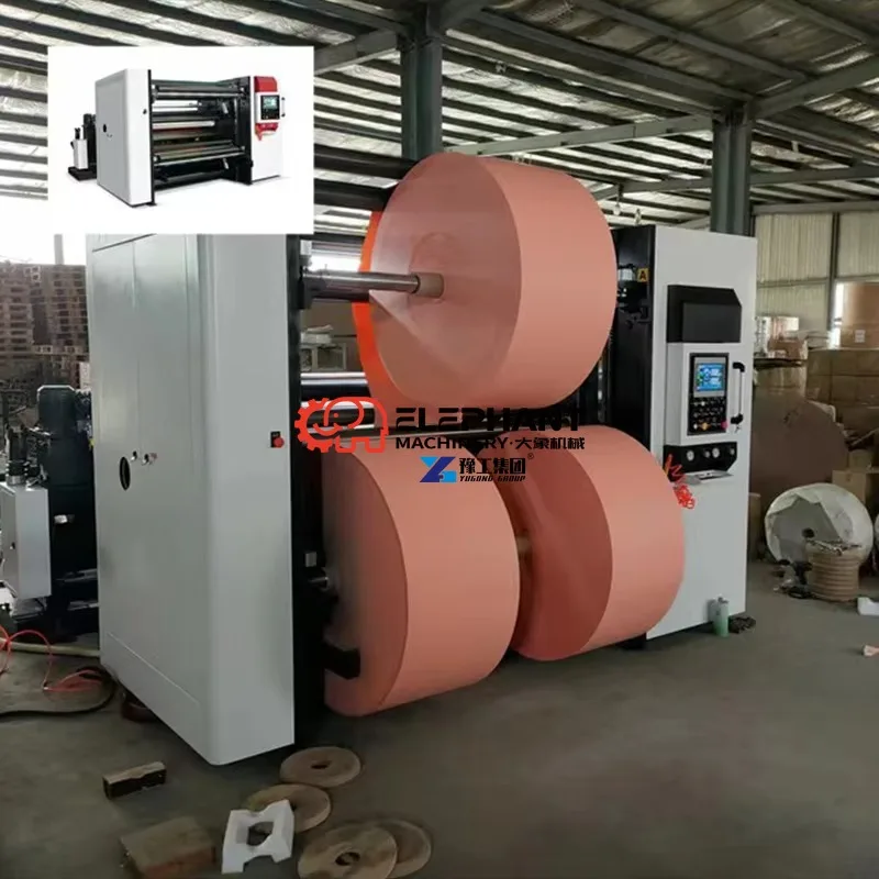 Fully Automatic Thermal Paper Slitting Machine, Industrial Slitter for Thermal Paper Sheet and Roll Coil Slitting Processing
