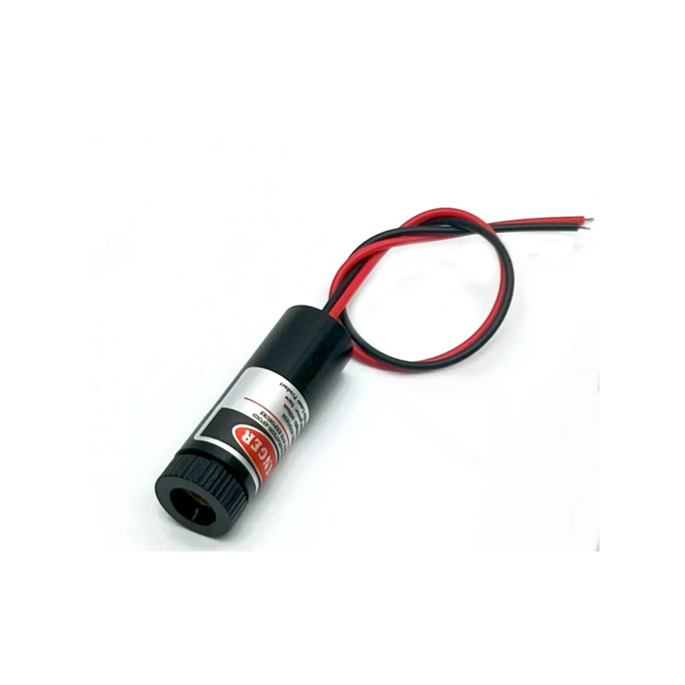 Imagem -06 - Módulo Laser Led Focusable Ajustável Industrial Módulo ld Ponto Vermelho Linha Cruz ld 650nm 5mw 12x35 mm 36v