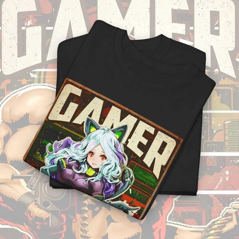 Metal Slug Gamer Unisex Tee, Retro Gamer Life T-Shirt Collection, Arcade Gaming