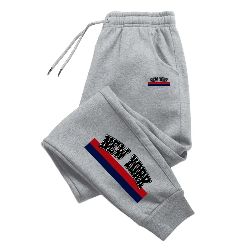 

Модные мужские спортивные брюки с принтом, новинка 2026 года, универсальные, удобные, мягкие, для зала и повседневной носки, с завязками, хит продаж, для бега