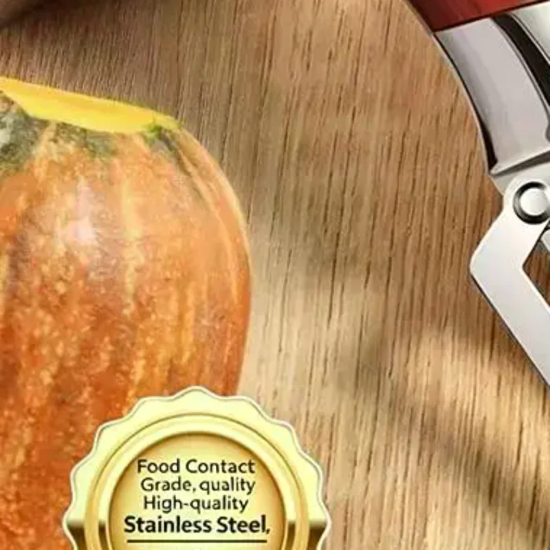 

Stainless Steel Peeler With Plastic Handle For Peeling Slicing Fruits Vegetables Easy To Clean Dishwasher Safe Kitchen