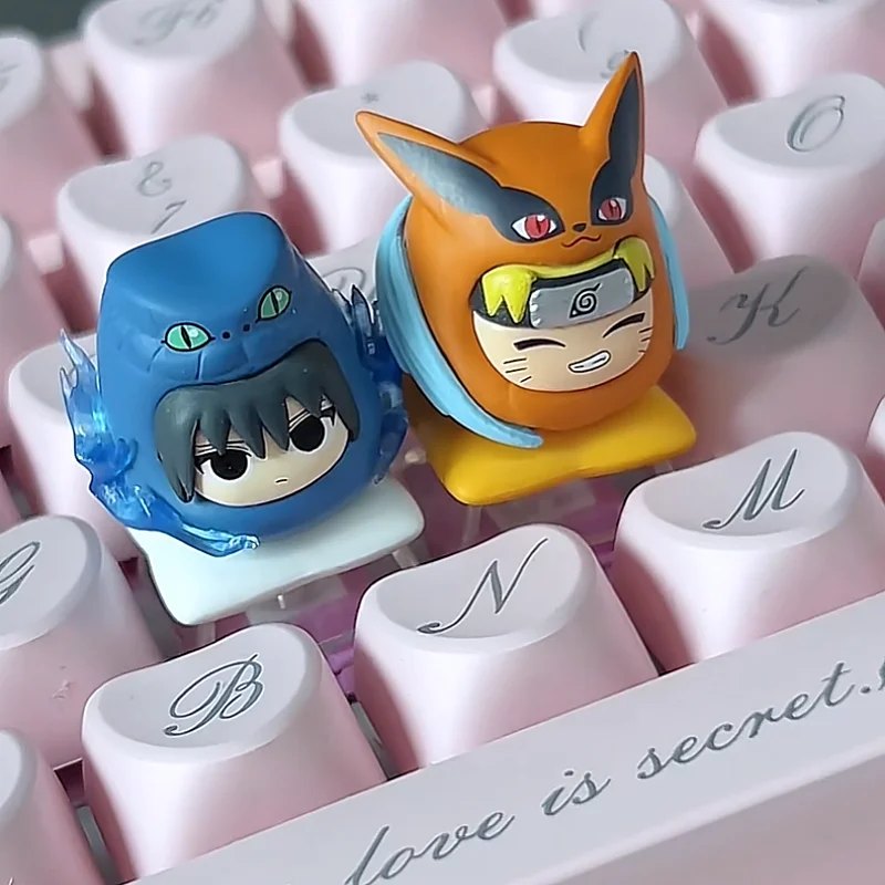 Brand new genuine ninja anime Damo keycap blind box mechanical keyboard decoration keycap cute creative funny gift for fans