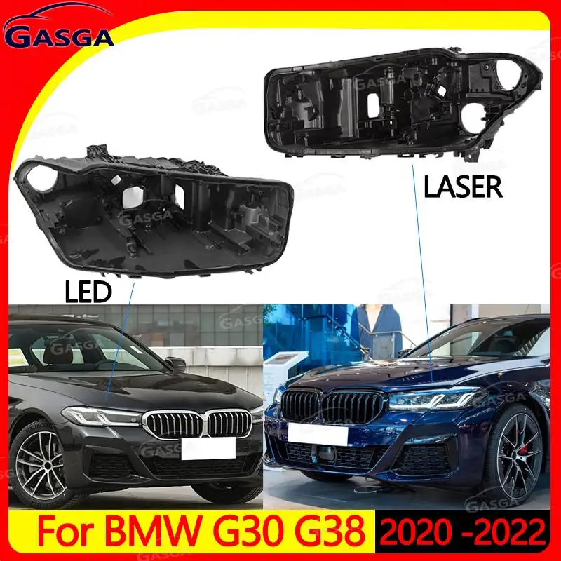 

For BMW G30 G38 2020 -2022 Front Headlight Base Cover Headlight Base Headlamp House Rear Base Front Auto Headlight Back House