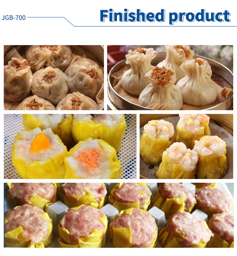 1000-1500PCS/H  Siomai Machine Automatic Encrusting Machine Commercial Siomai Maker Lumpia Wrapper Machine