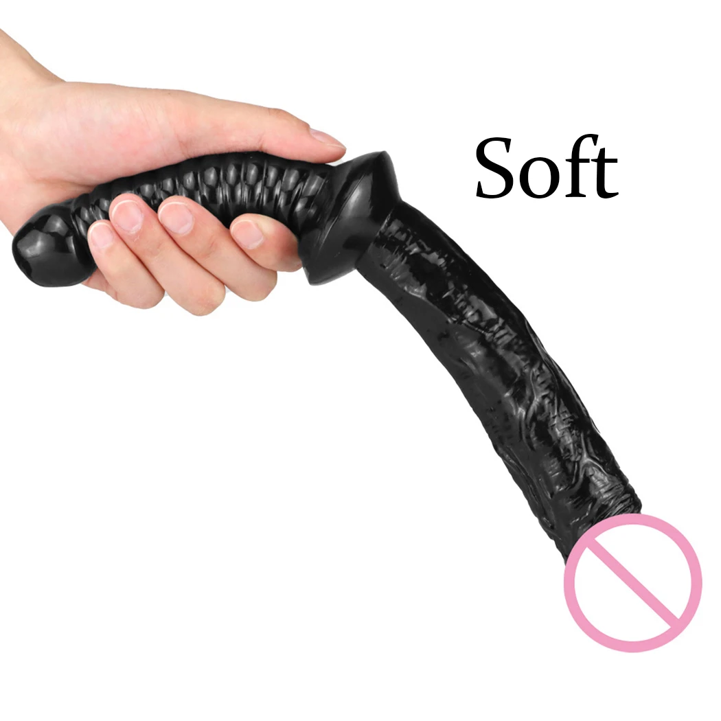 Sword Double Dildo Flexible Soft Anal Plug Stimulate Vagina G-spot Sex Product Sex Toy for Women Gay Lesbian Artificial Penis 18