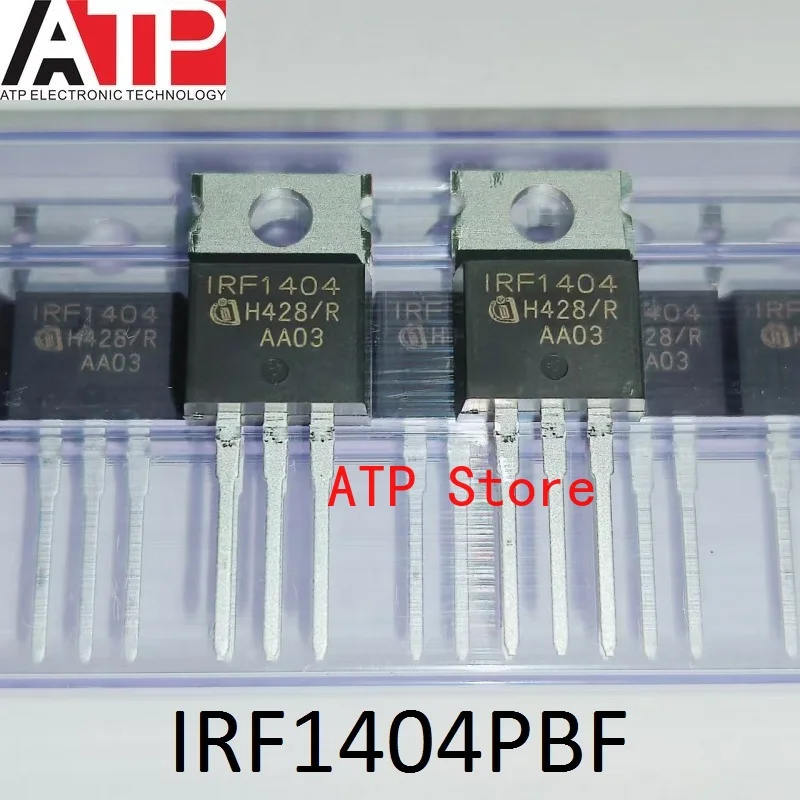 10-100PCS 100% New Imported Original IRF1404PBF IRF1404 TO-220 Transistors MOSFET 202A 40V Authentic High Quality