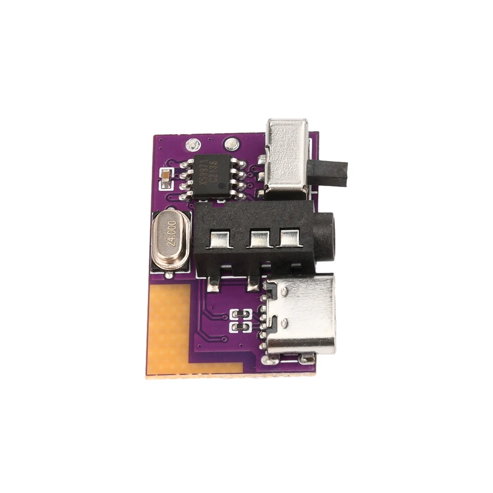 3.5-5V 5W Bluetooth-compatible Mono Amplifier Decoder Board TYPE-C MP3 Player TWS 3.5mm AUX Module Receiver DIY Handmade Speaker