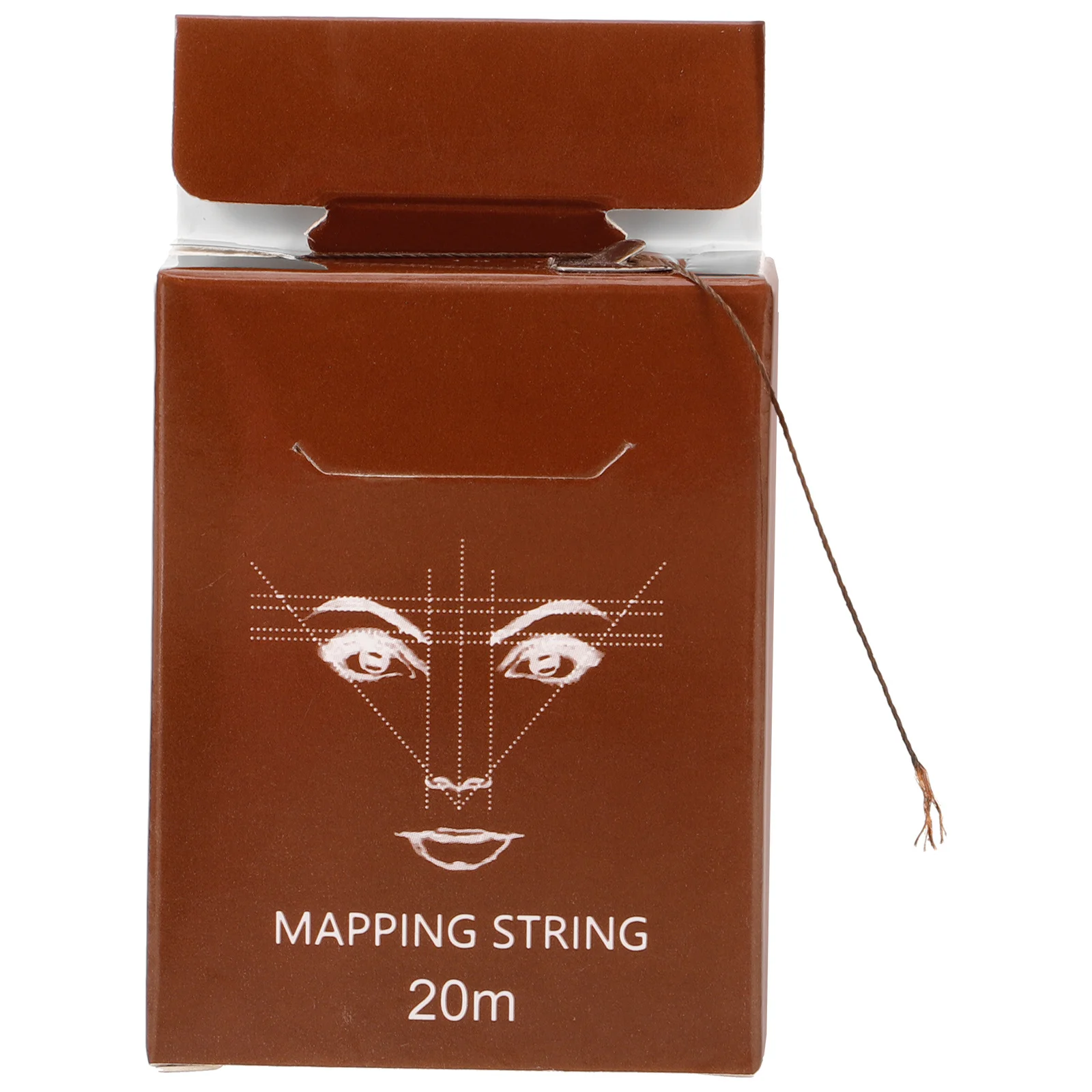 

Струна для картирования бровей, предварительная 20 м, подводка для рисования бровей, женский инструмент для макияжа, подводка для бровей, женский инструмент для макияжа