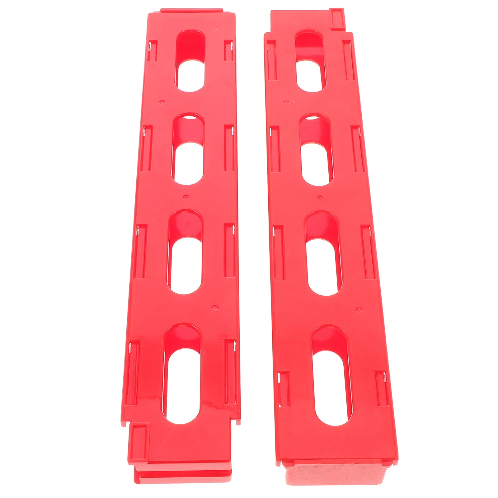 

2pcs Domino Train Loading Ramp Bridge Extension For Kids Montessori Building Set Automatic Jumbo Dominoes Racks Domino Clips
